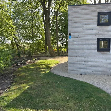Nieuw! Sfeervol Tiny House In De En Aan Het Water Ferienhaus Hulshorst
